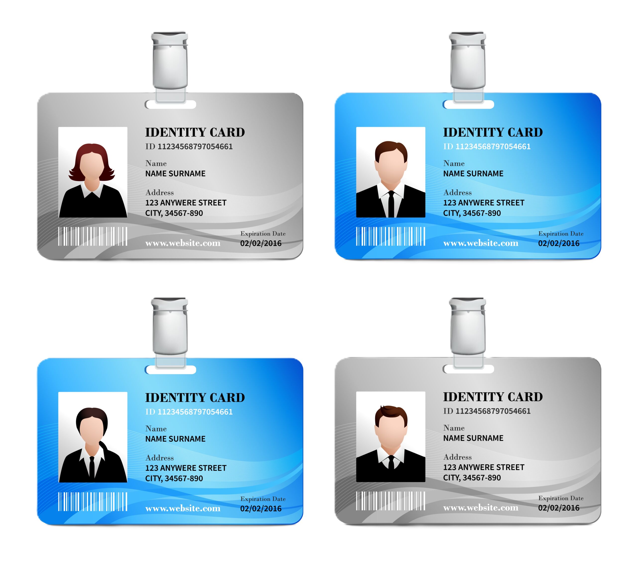 Impression de carte PVC